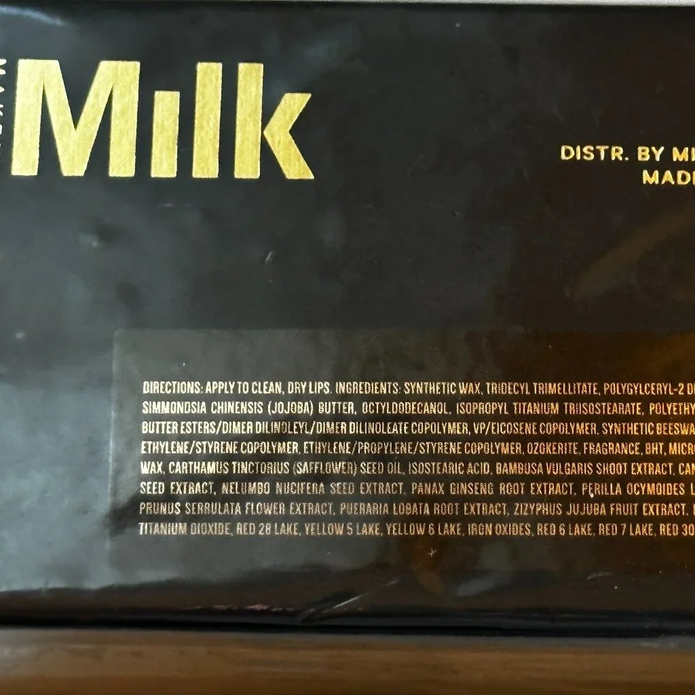 RARE! MILK MAKEUP Wu-Tang Clan Collab Lip Color Lipstick in 